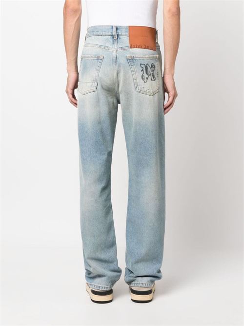 Jeans in denim PALM ANGELS | PMYA030E23DEN0044010